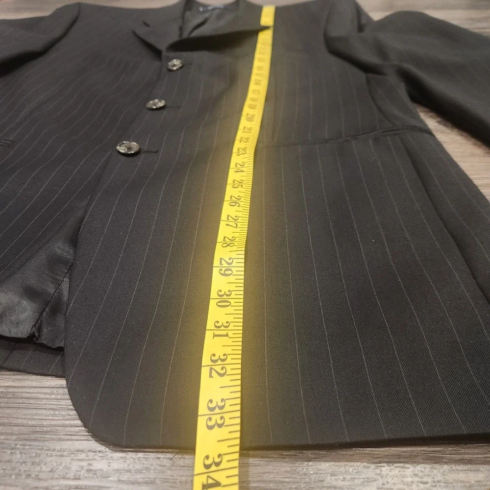 Ralph lauren Pinstripe Blazer Business Suit Jacket Formal‎ Career Coat 41L